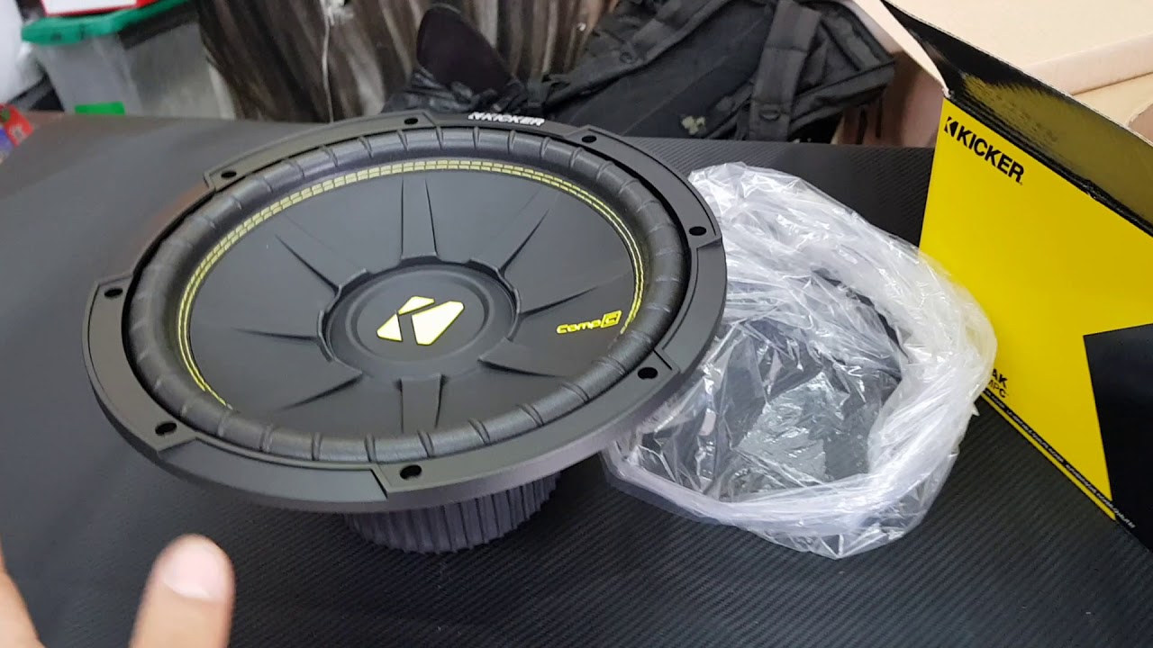 Subwoofer kicker Comp c 12 pulgadas 600w