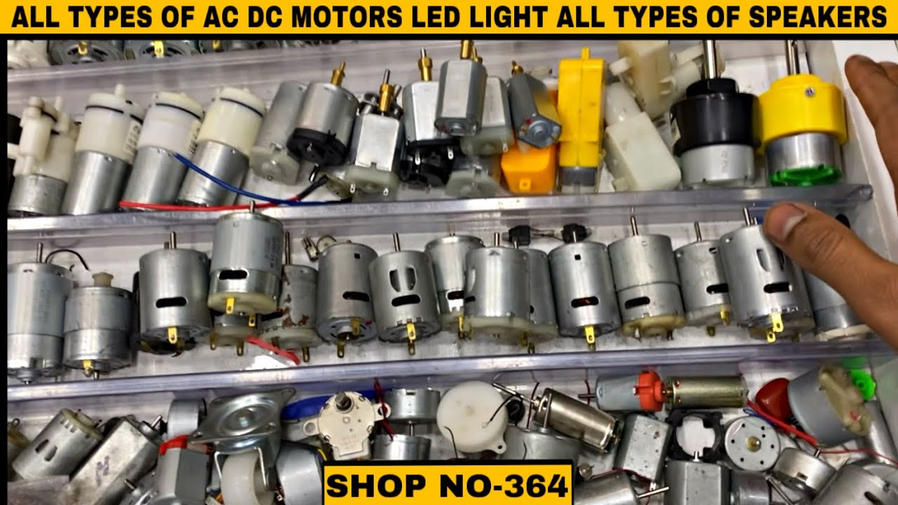 All Types Of Speakers 🔥DC AC Motors,12 v motor, drone motor, lithium 3.7 battery, Power Bank Module