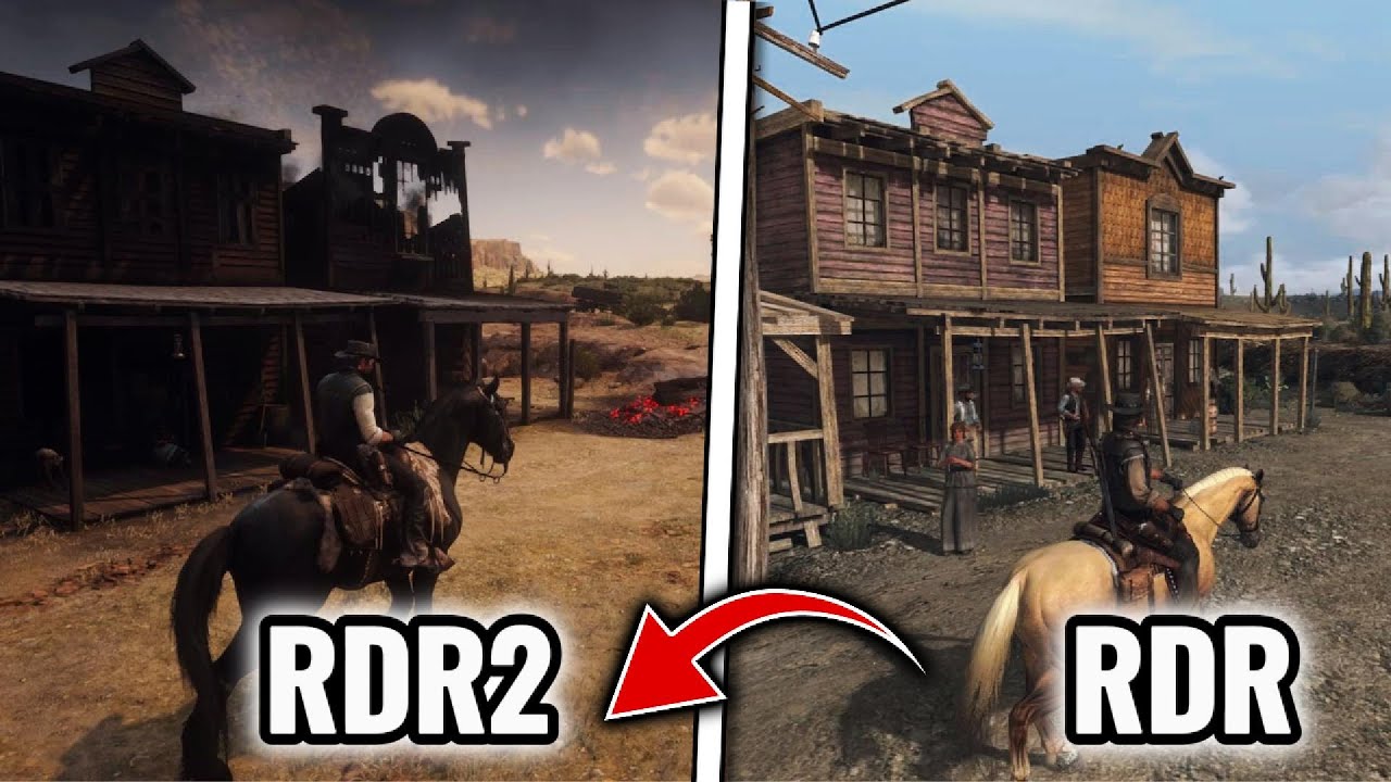 RDR1 vs RDR2 Comparison | 