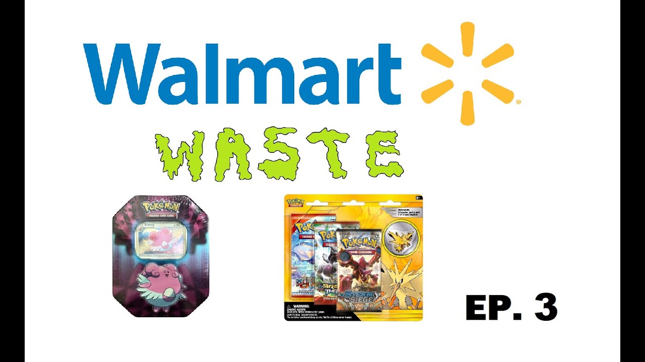 Opening a Blissey Tin + a Zapdos Pin Collection (Walmart Waste Ep. 3)