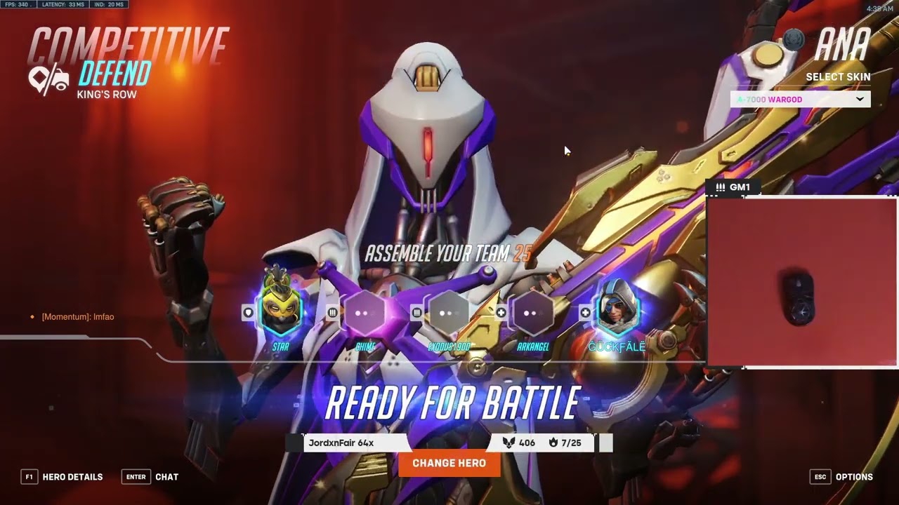 17K HEALS! Ana in Overwatch 2! GALE INSANE TOP 500 ANA Season 6 Gameplay