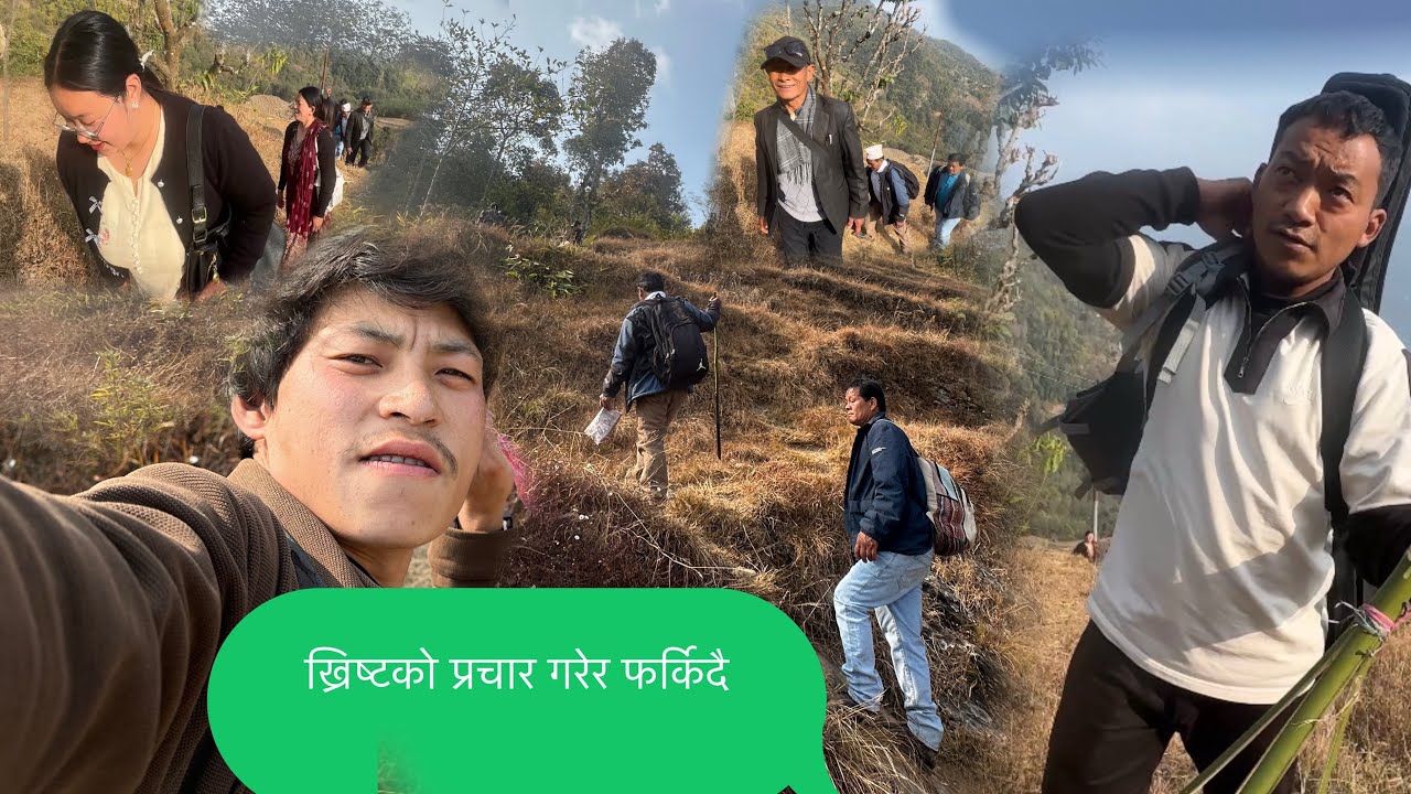 ख्रिष्टको प्रचार गरेर फर्किदै