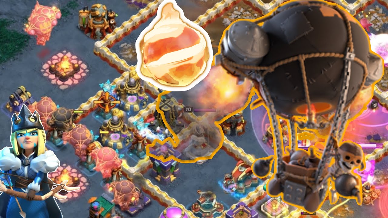 Fireball rocket loon attack strategy TH16 | Legend League Attacks #2 | Clash of Clans