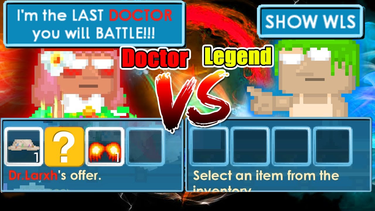 GRAND FINALE!? DOCTOR vs SECRET LEGEND [Show Battle] | Growtopia