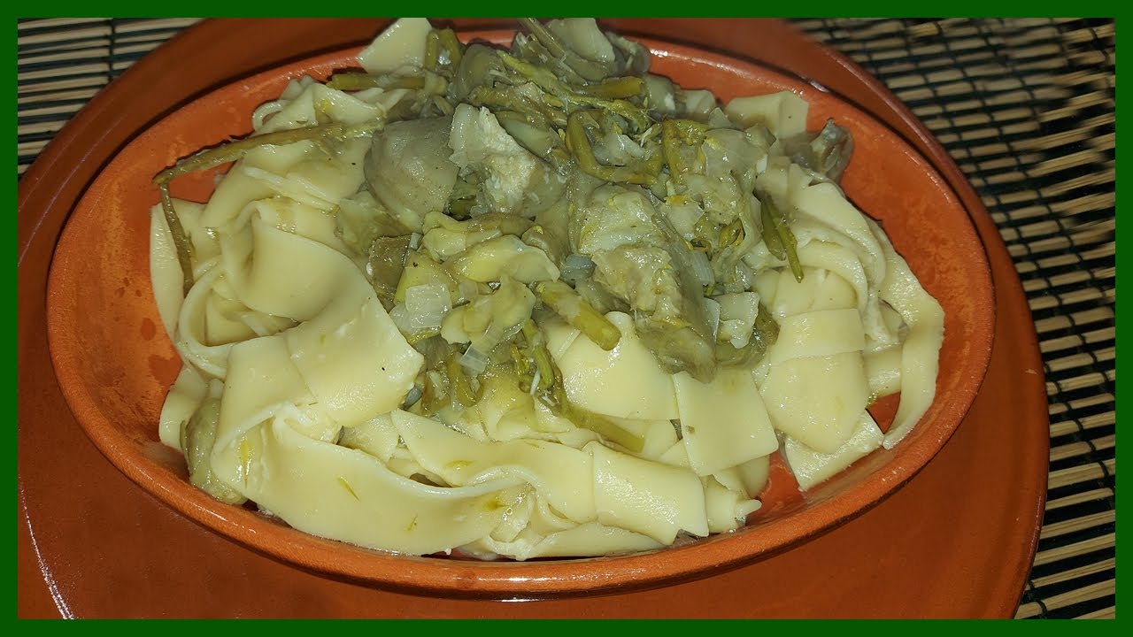 Pappardelle Asparagi e Carciofi - Le Ricette di zio Roberto