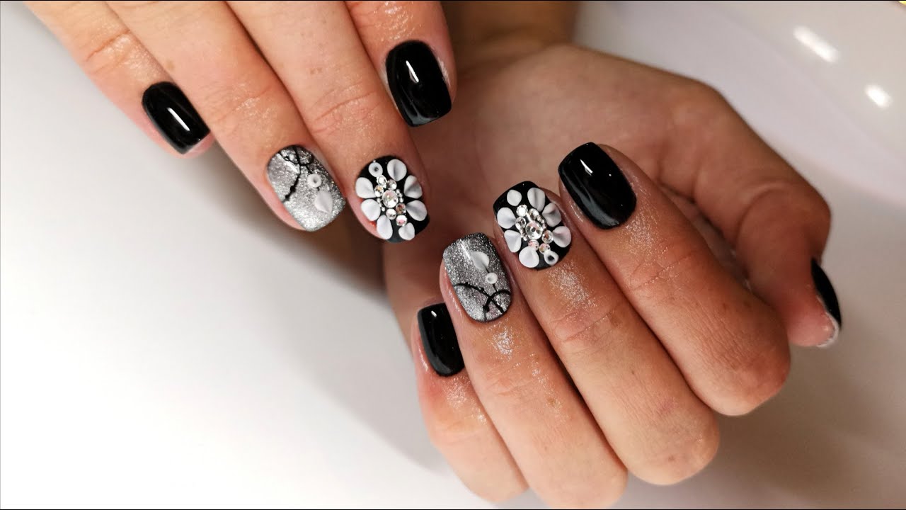 3D díszítés / Nail Art Tutorial