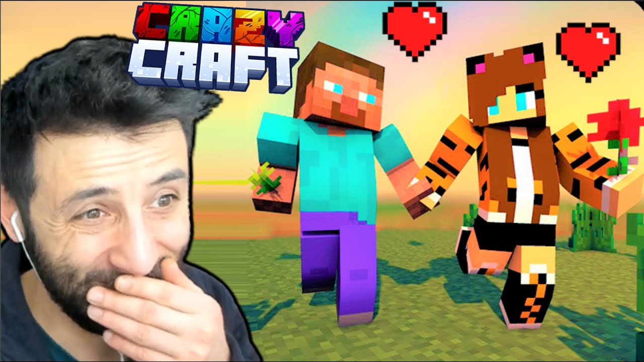 KIZ ARKADAŞ ARIYORUM 😍 CRAZYCRAFT Minecraft Bölüm 1