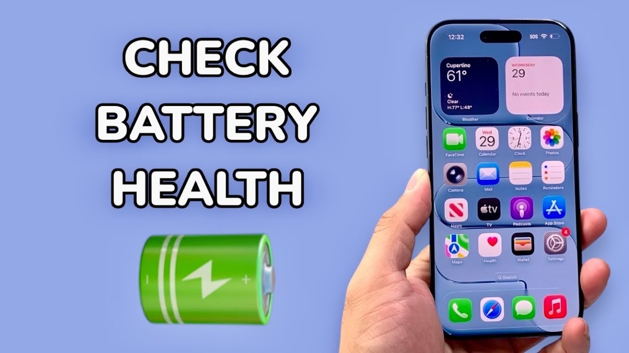 iOS 26: How To Check Battery Health On iPhone
