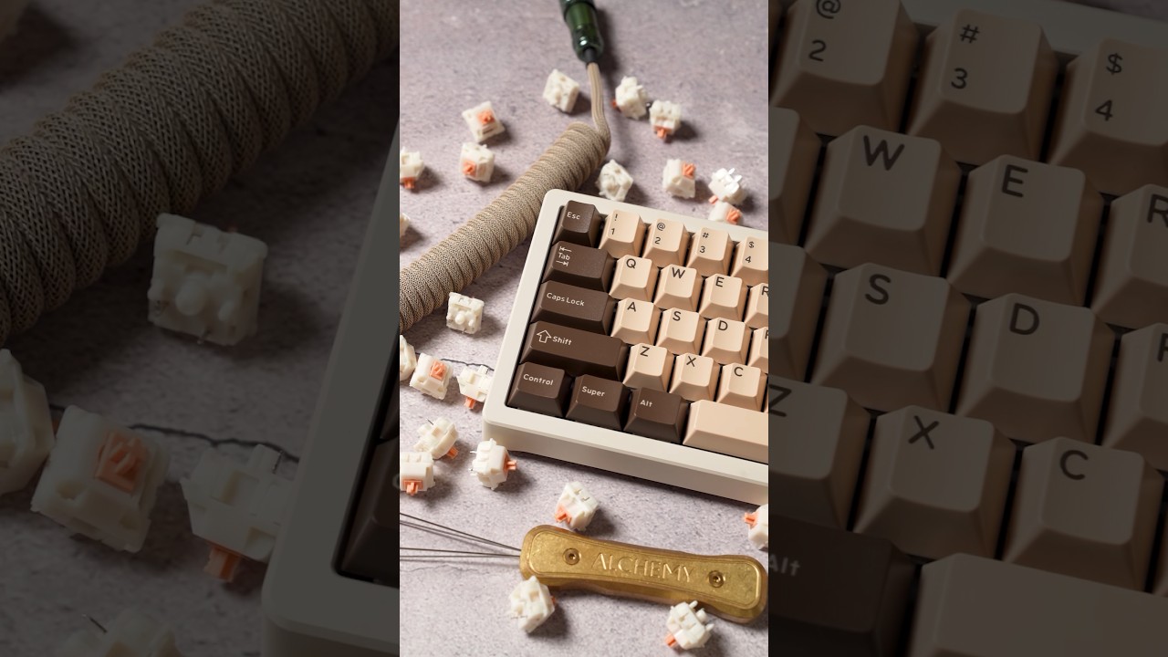Drop DCX Latte Keycaps Unboxing #shorts #keycap #keycaps #unboxing #keyboard #mechanicalkeyboard