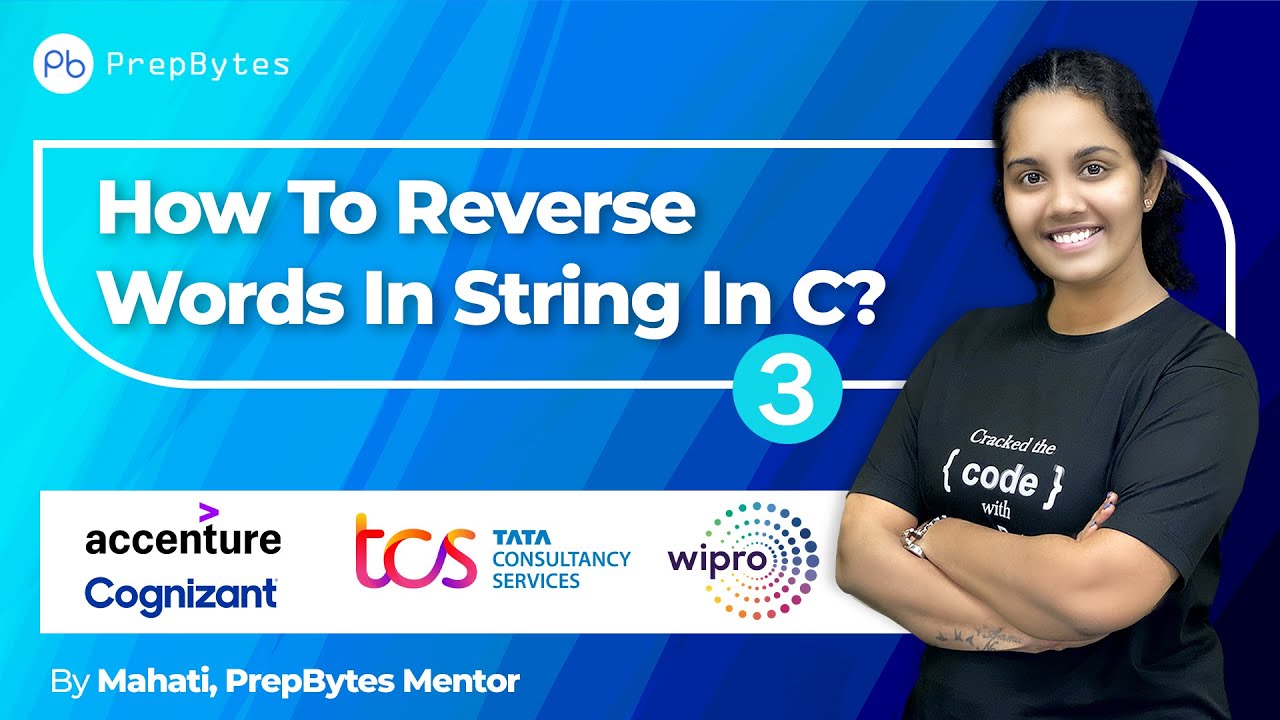 Программа для перестановки слов в строке на языке программирования C №3