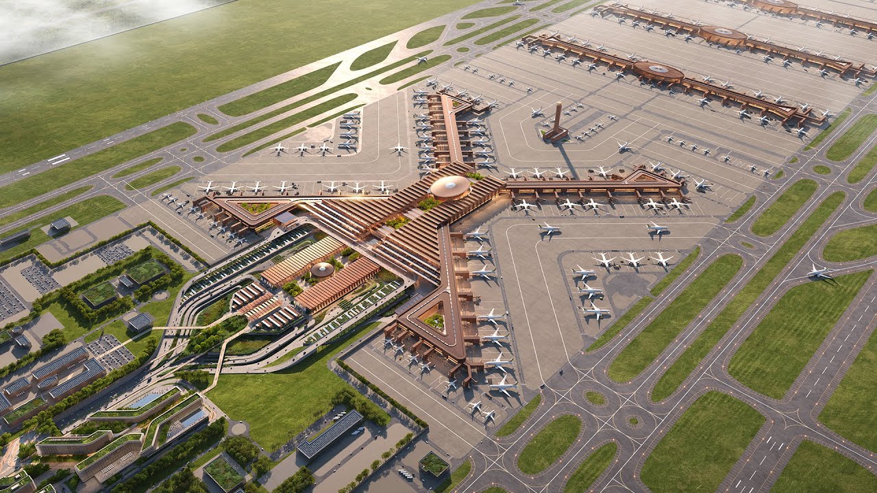 Bishoftu International Airport by Zaha Hadid Architects