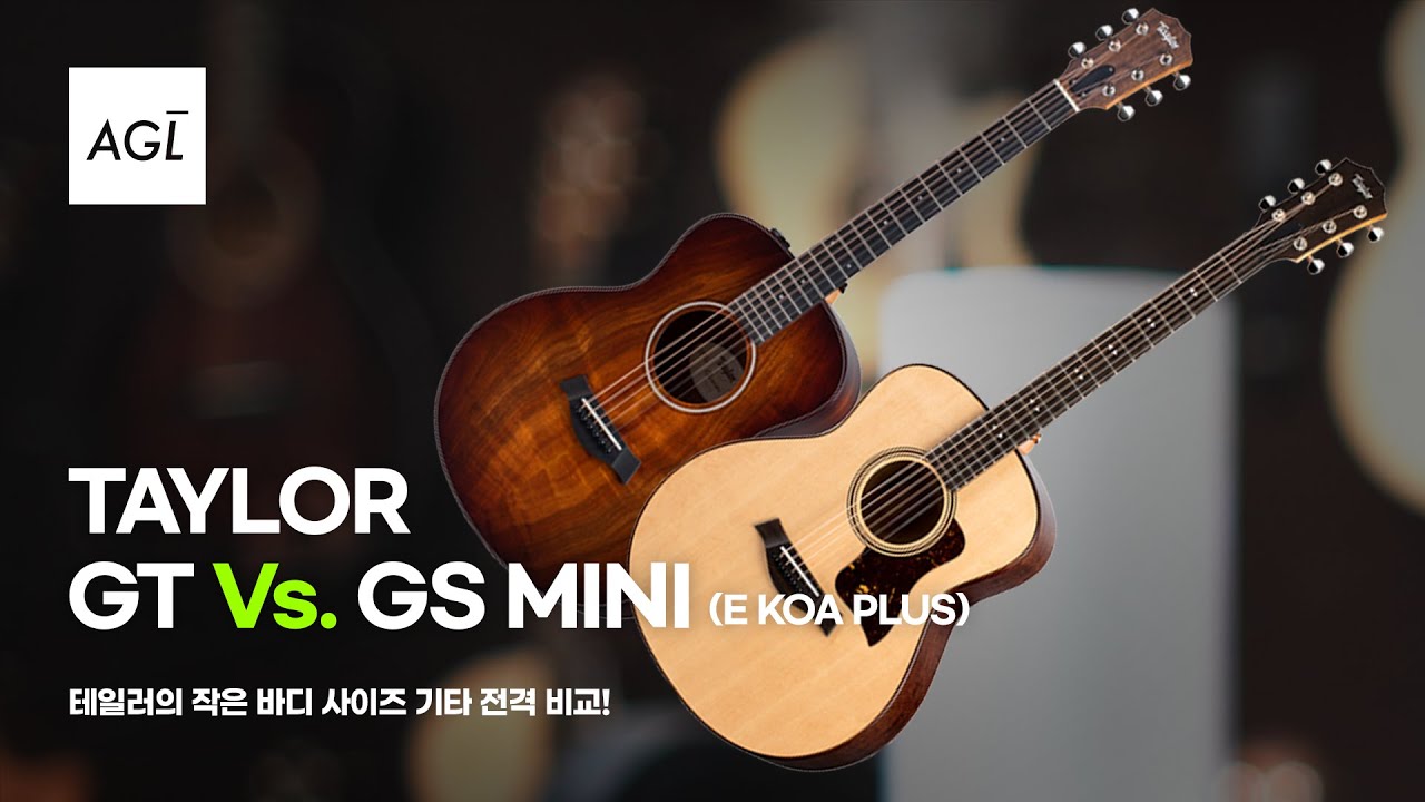 [어갤기어스] EP 1. 테일러 GT vs GS Mini-e Koa Plus