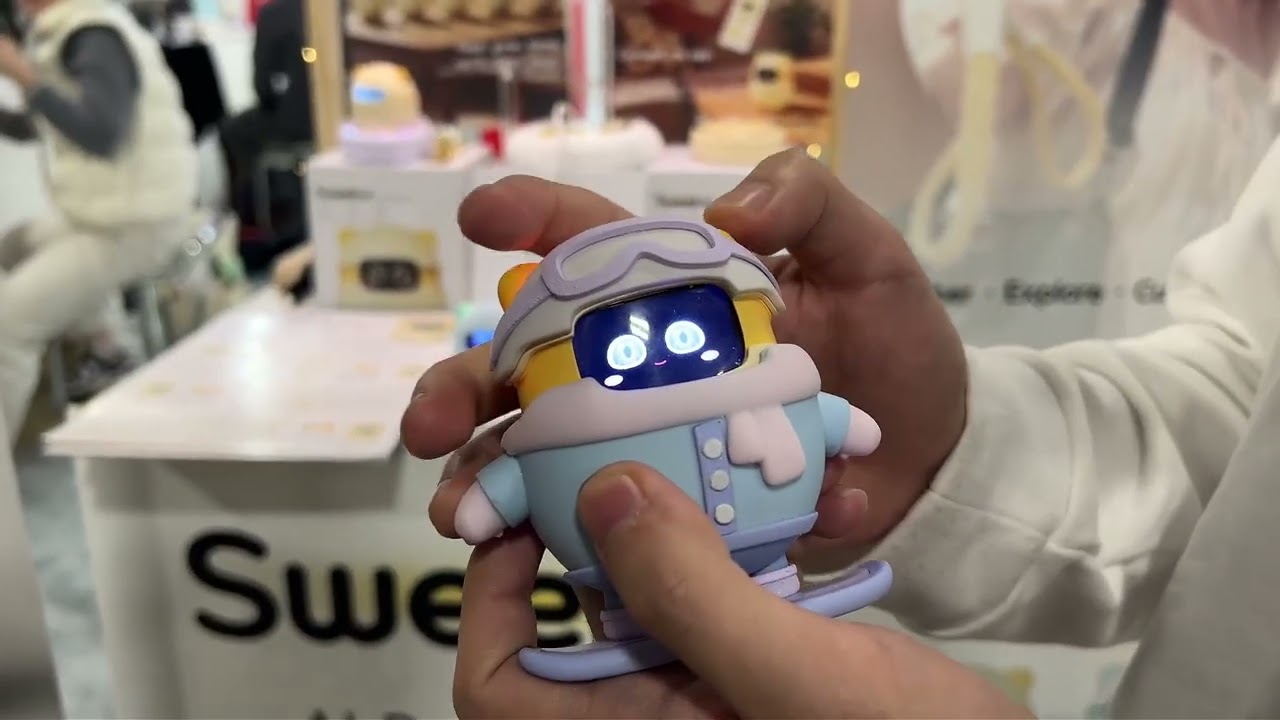 Sweekar AI New Pocket Pet at CES 2026 AI Virtual Pet That Physically Grows