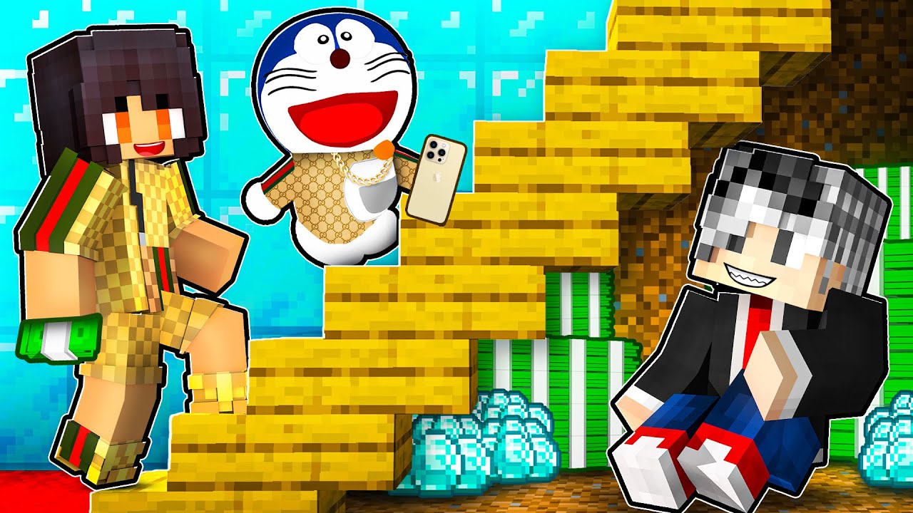 ZENGİN TOMBİŞ ve G&Ouml;K&Ccedil;E'nin Evine GİZLİCE Girmenin 3 YOLU - Minecraft