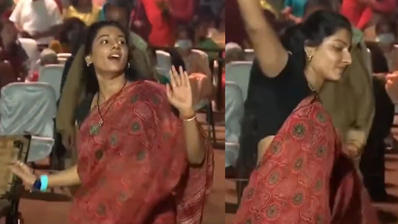 Anchor Vishnu Priya Dancing Visuals @ Maha Shivaratri 2022 Celebrations | #Mahashivratri2022