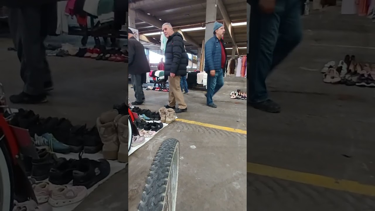 BASIK BİSİKLET İLE BİT PAZARI VLOG