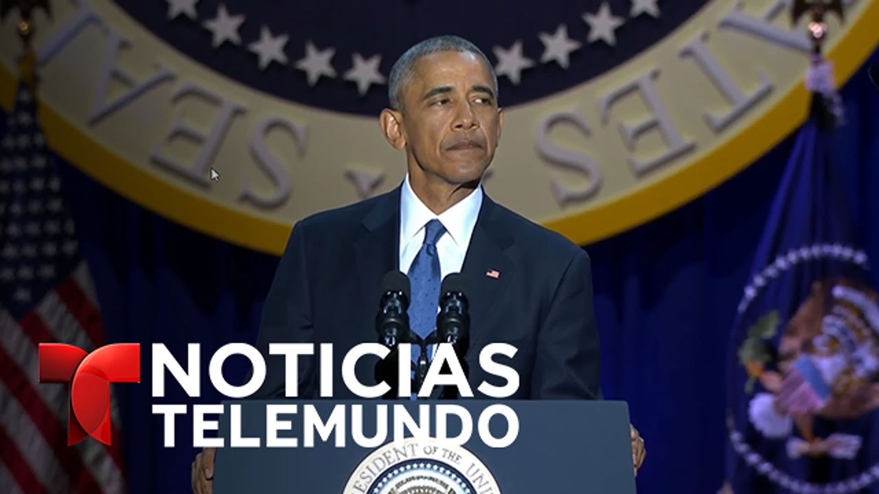 Discurso de despedida completo del presidente Barack Obama (Español) | Noticias | Noticias Telemundo