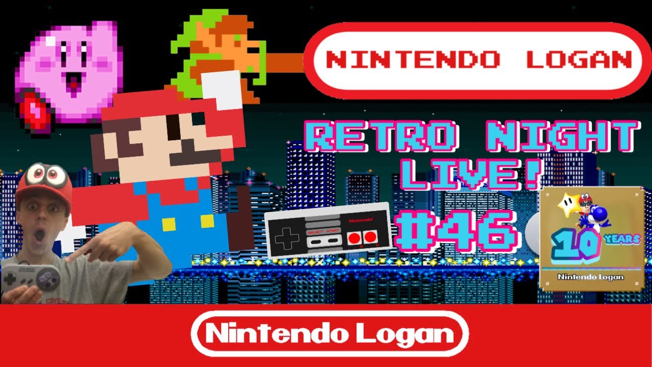 Nintendo Logan's Retro Night LIVE #46! Retro Gaming with Viewers and Subscribers!
