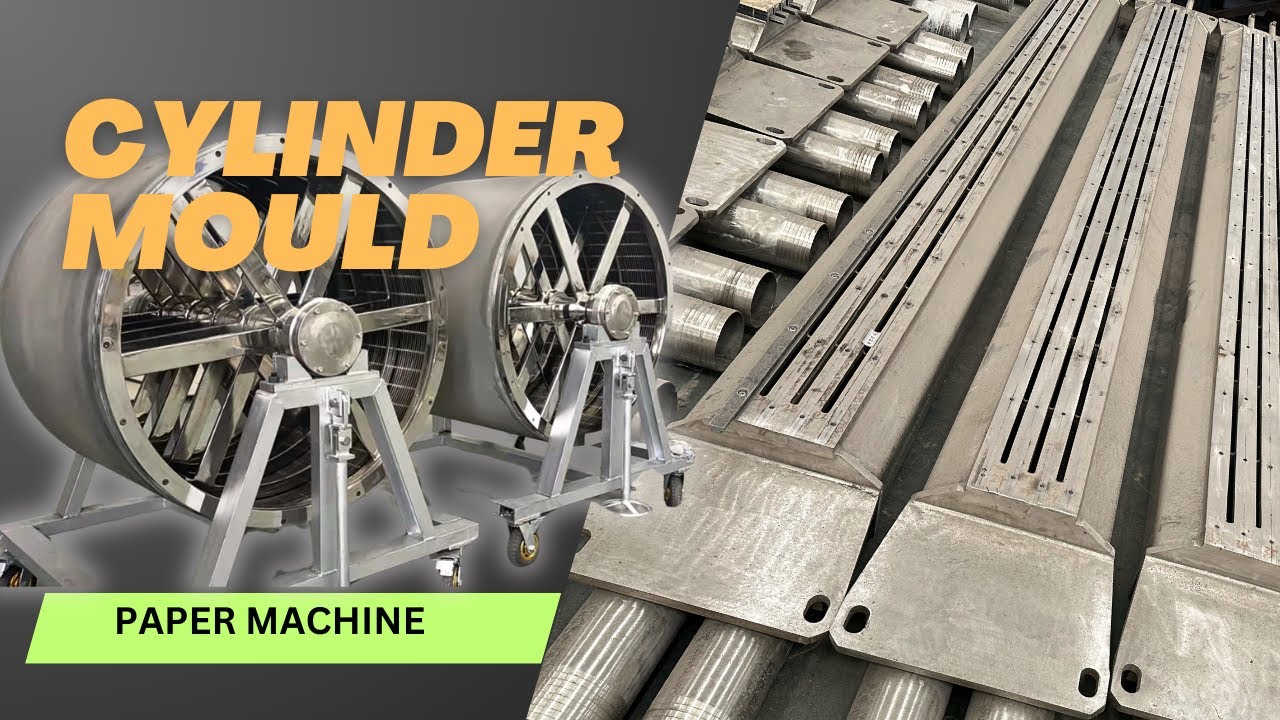Cylinder mould &Dewatering element for paper machine