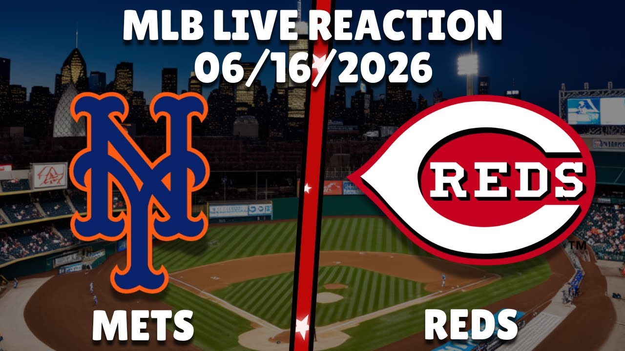 Mets vs Reds | New York Mets vs Cincinnati Reds | Live Reaction | #mets #reds #mlb