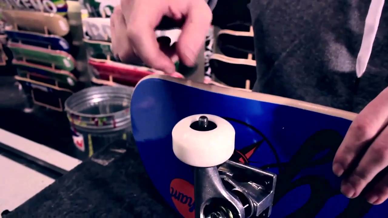 Skateboard Montage: Part 3 - Rollen und Kugellager | Deutsch/German  How To