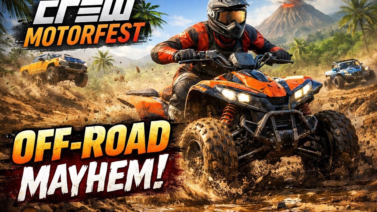 The Crew Motorfest - I Took an ATV Through the CRAZIEST Trails!!!