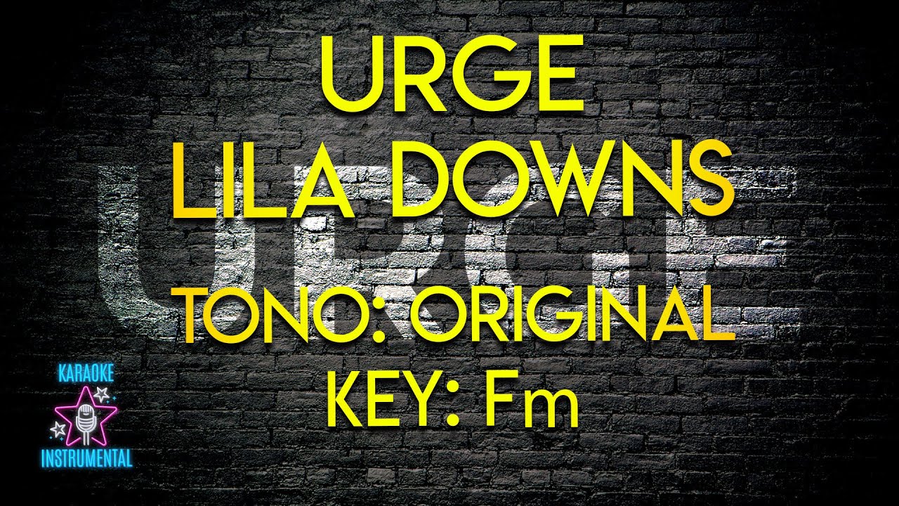 Lila Downs - Urge - karaoke Instrumental