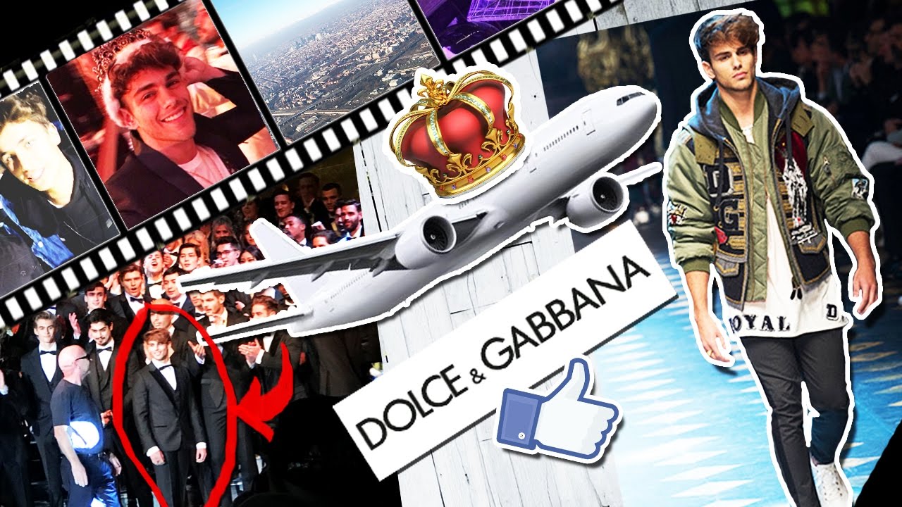 DESFILO PARA DOLCE&GABBANA EN MILÁN