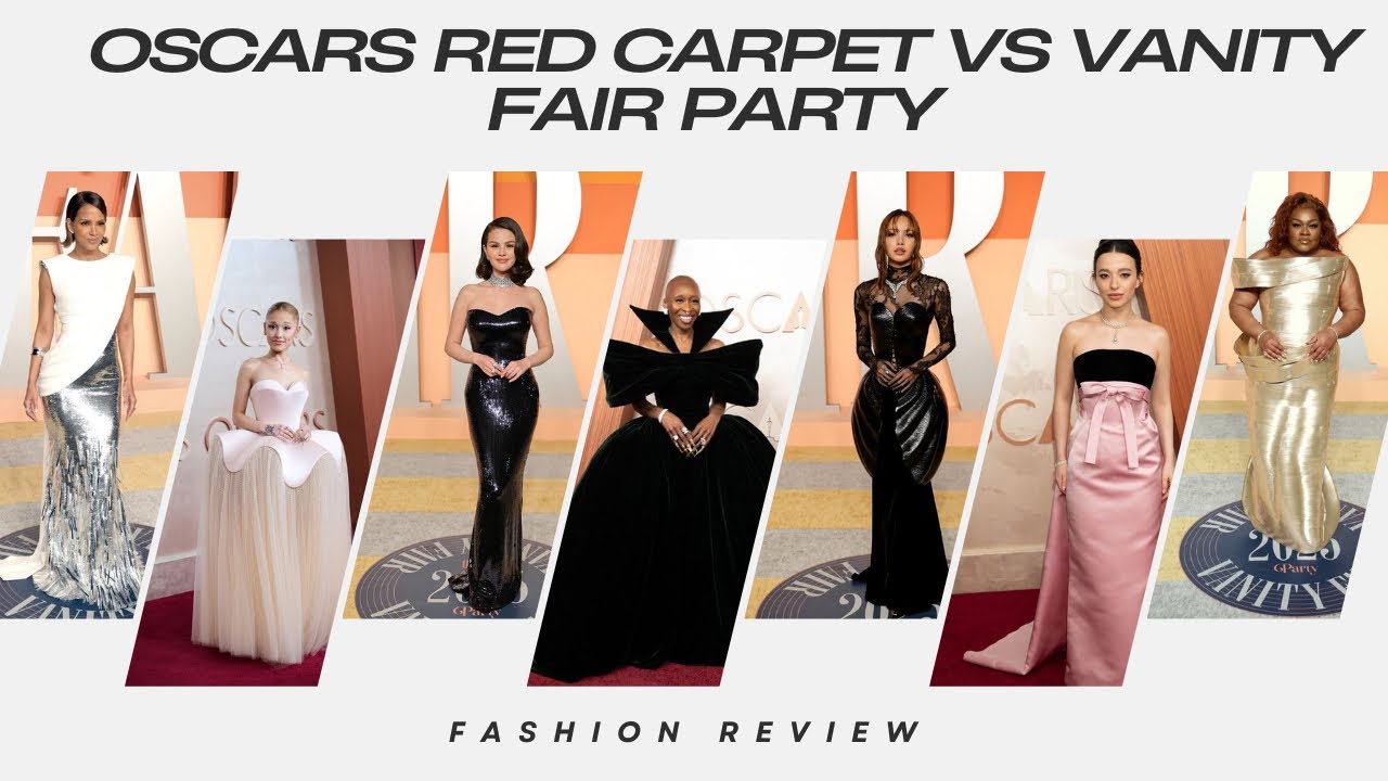 Oscars 2025 Red Carpet vs Vanity Fair Party Looks:Fashion Hits & Misses! Winners dressed like losers