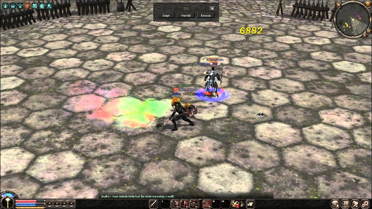 Metin2 Wetar Hootek vs ZS3 aka Stach007 [Sołtys Chunjo]