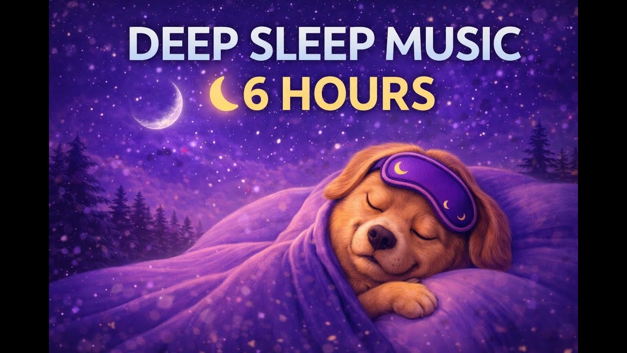 Deep Sleep Music 🌙 6 Hours of Calm Night Sounds for Restful Sleep