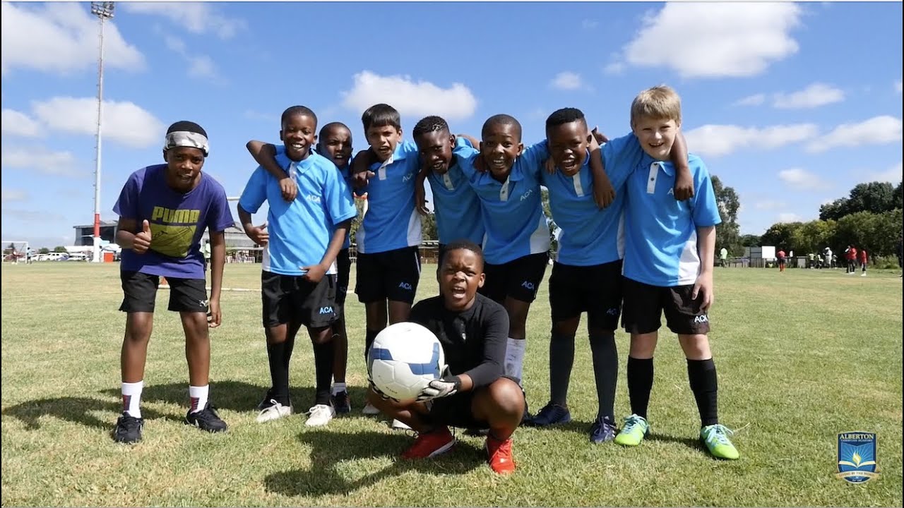 ACA playing soccer in Bonaero Park