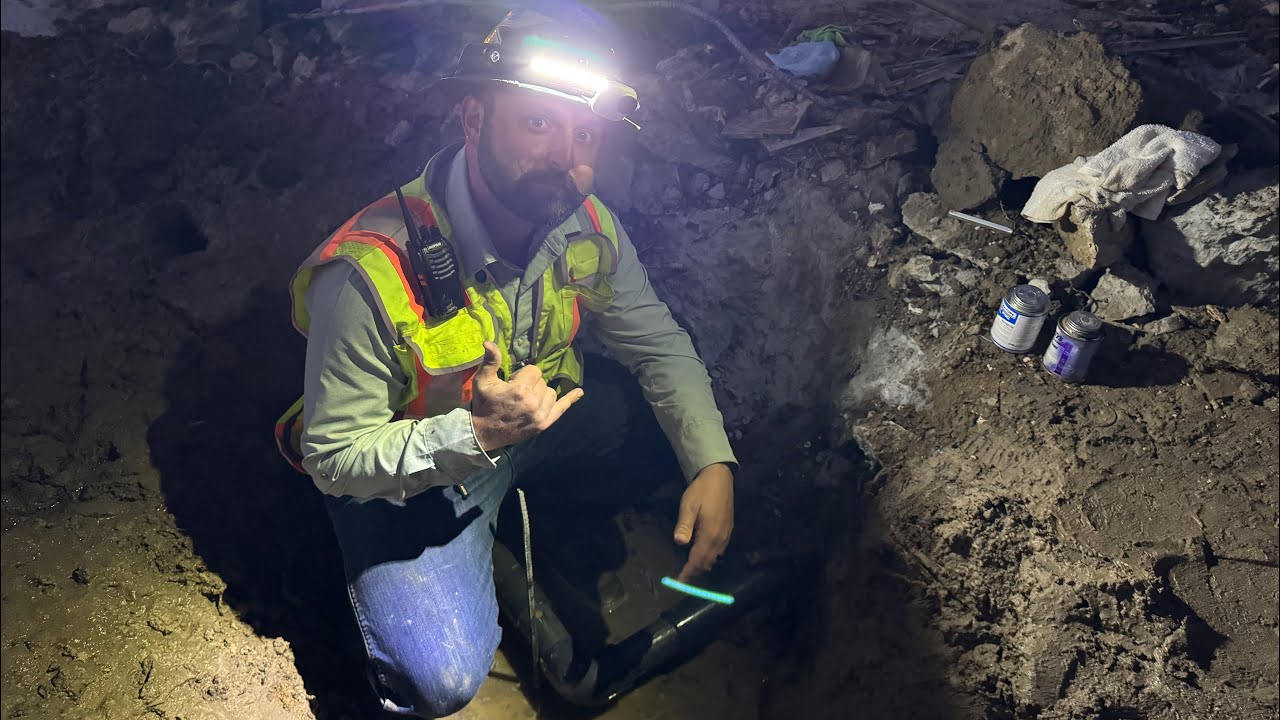 We hit the Water Line at 3 PM, Can we fix it today?