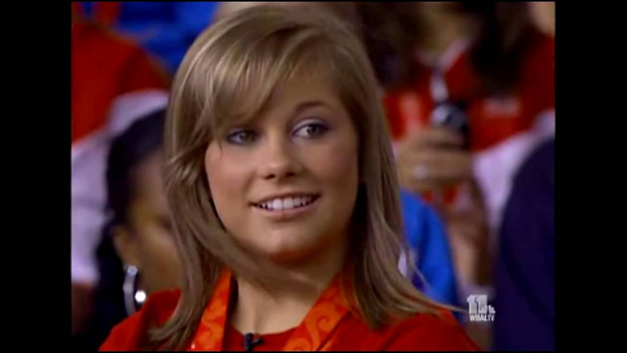 Shawn Johnson & Nastia Liukin - Welcome Home Team USA