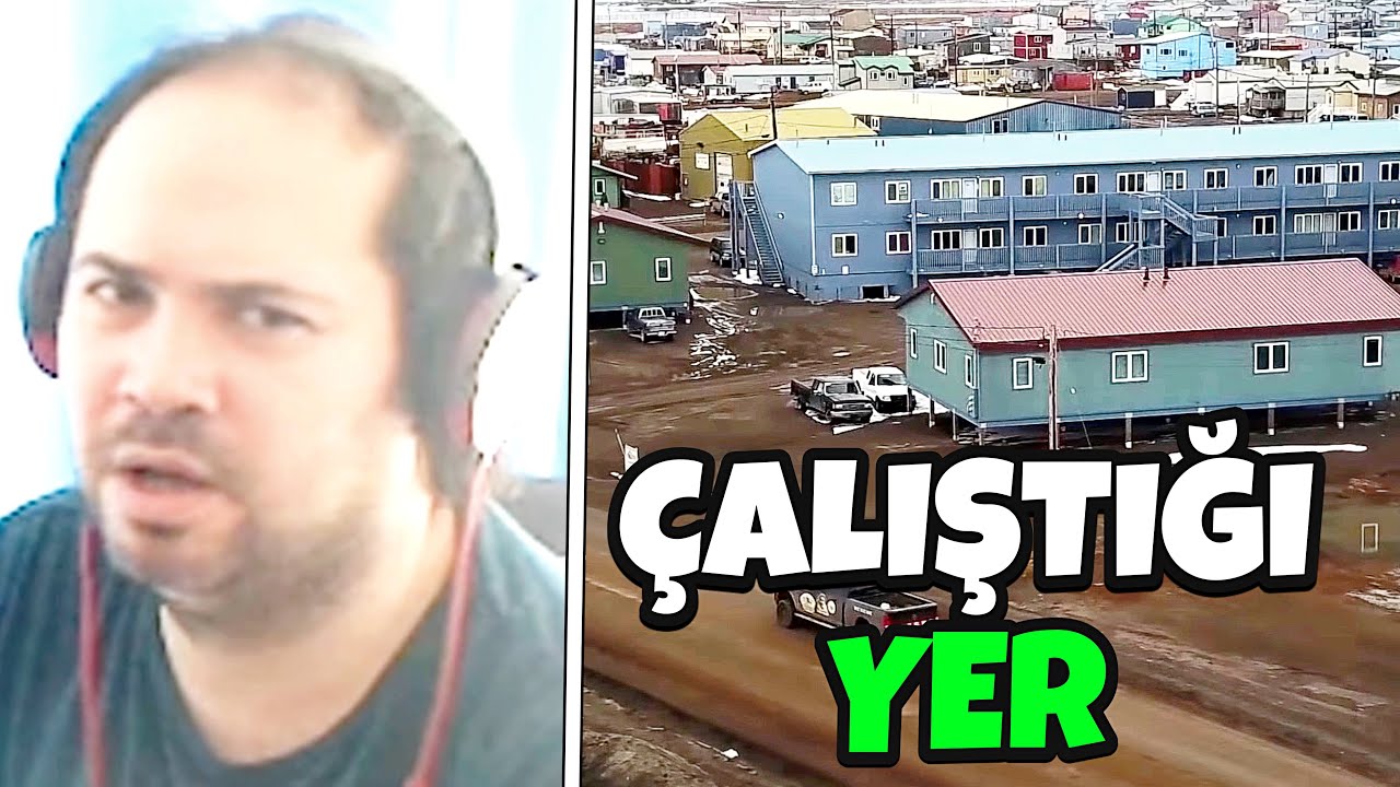 Amerika’nın En Kuzeydeki Şehirini Gösteriyor😱 Çalıştığı Yer😨 Oğuz Sasi