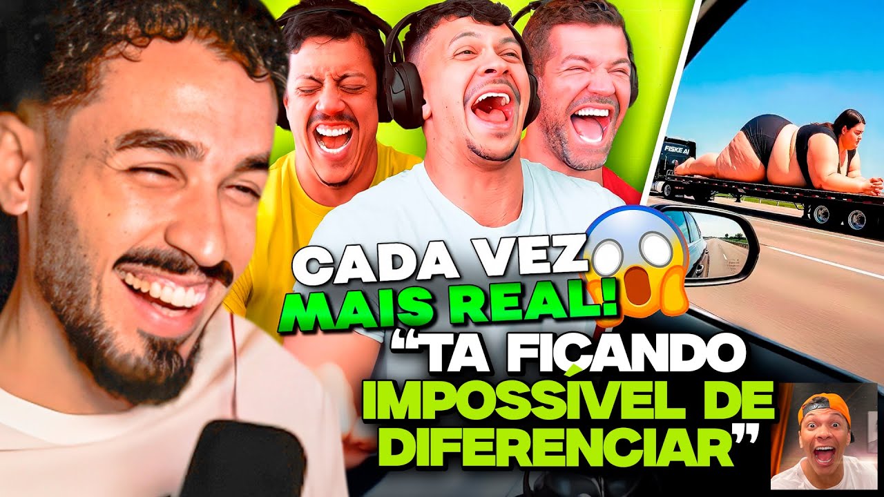 DESSA VEZ A INTELIG&Ecirc;NCIA ARTIFICIAL PASSOU DOS LIMITES! | REACT CANAL CANALHA ft. Ludgero