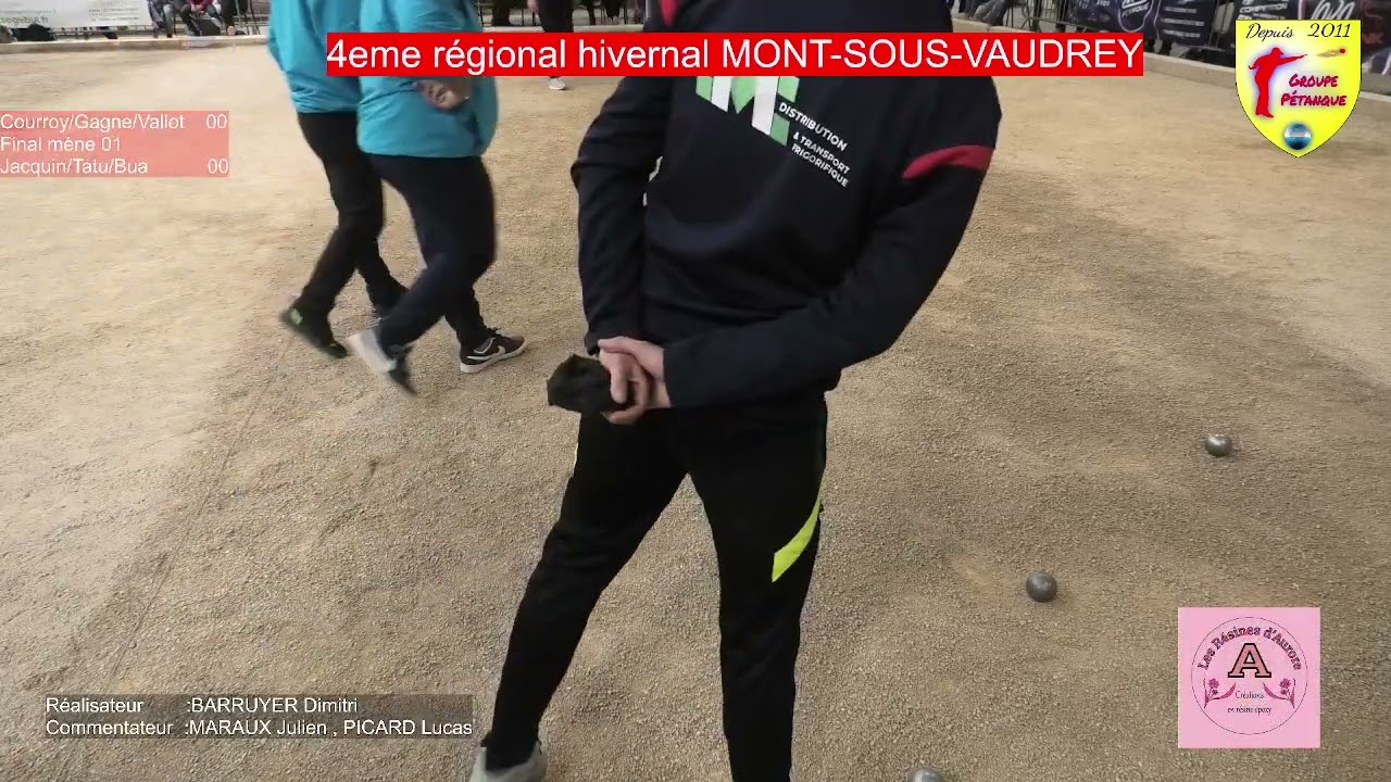 4eme régional de Mont Sous Vaudrey final     Courroy VS Jacquin
