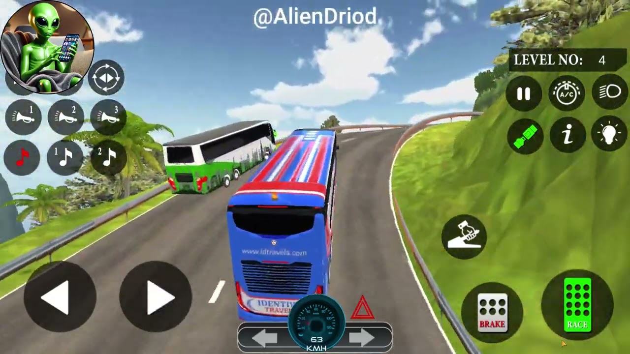 US Coach Bus Driving Simulator 2024   Real Bus Driving Gameplay