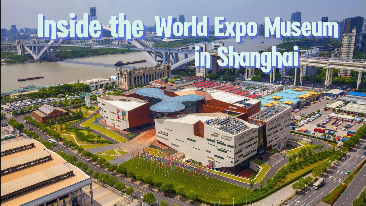 Inside the World Expo Museum in Shanghai