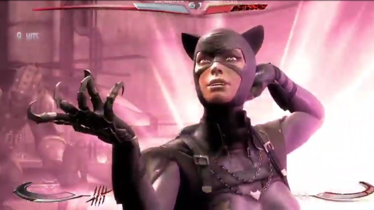 Injustice: Gods Among Us - Catwoman Classic Ladder Mode and Ending 