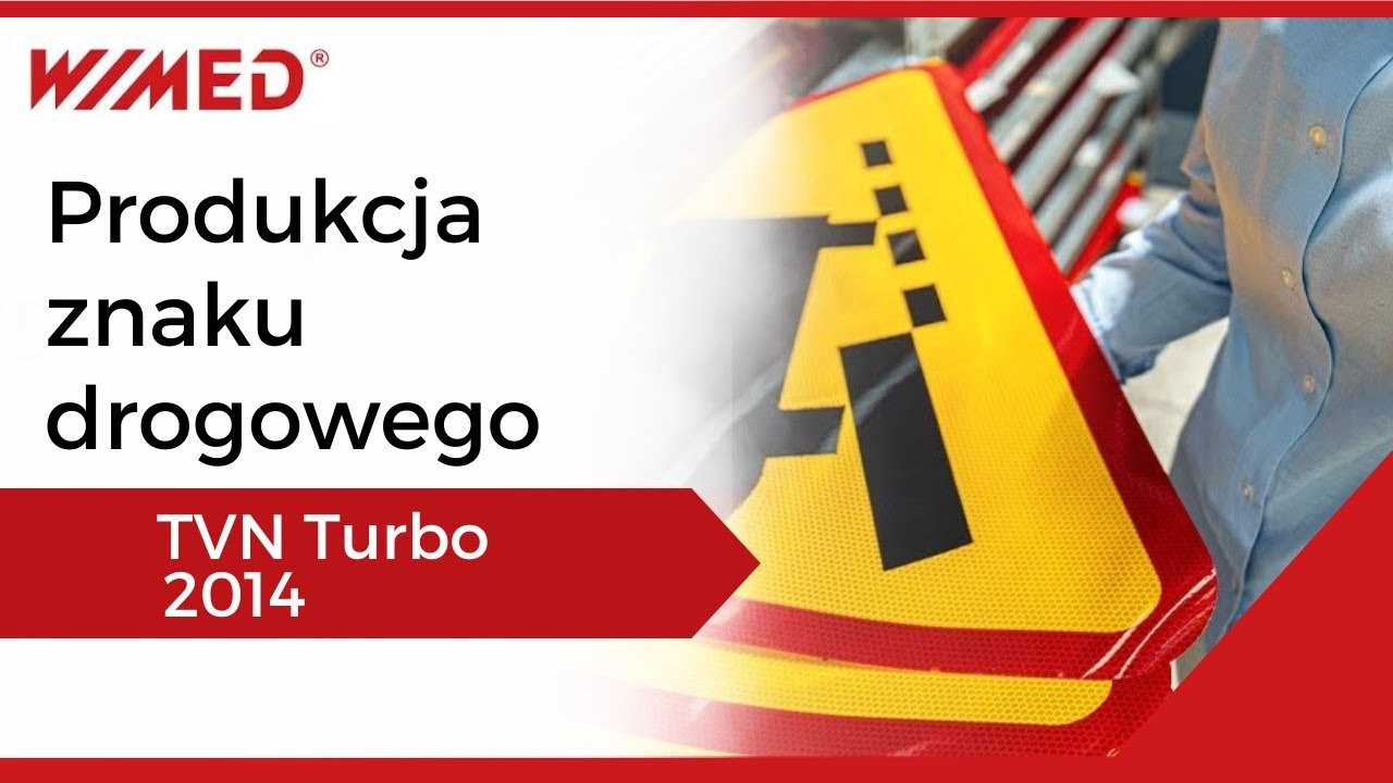 Produkcja znaku drogowego, film nakręcony przez ekipę TVN Turbo (2014) | WIMED
