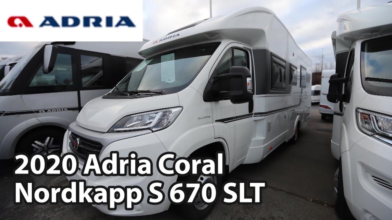 Adria Coral Nordkapp S 670 SLT 2020 Motorhome 7,50 m