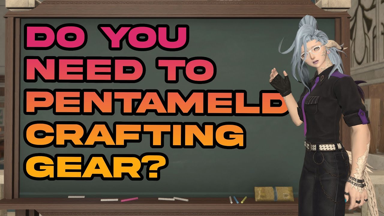 Вам НУЖНО использовать пентаметалл для вашего крафтового снаряжения? | FFXIV