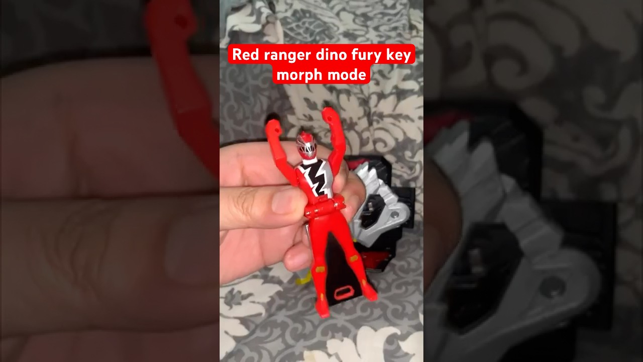 Power Rangers Dino Fury Ranger Key Morph Roll Call Version!