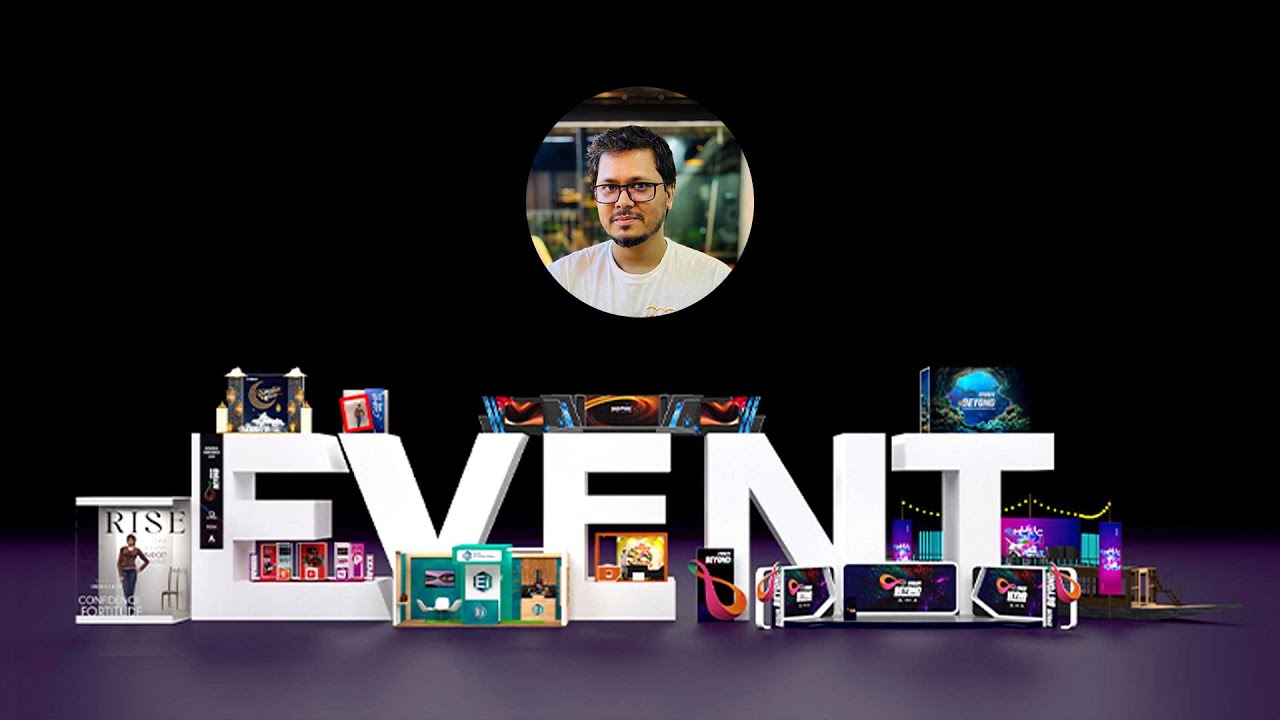 My Favorite Event 3D Projects | Before 2026 | 3D Event Design Showcase | RaselGDM