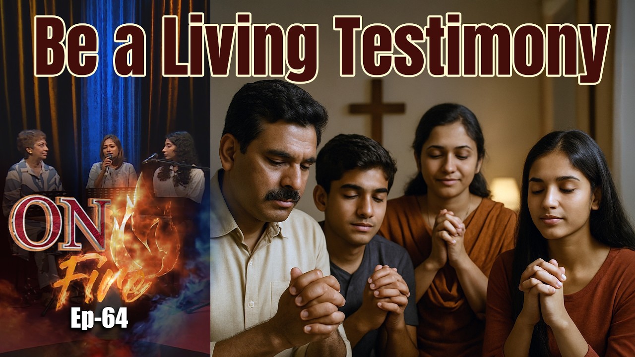 Be a Living Testimony I ON FIRE I EPISODE-64