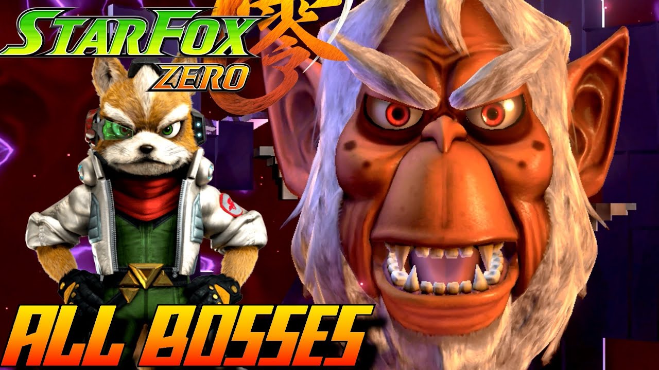 Star Fox Zero - All Bosses