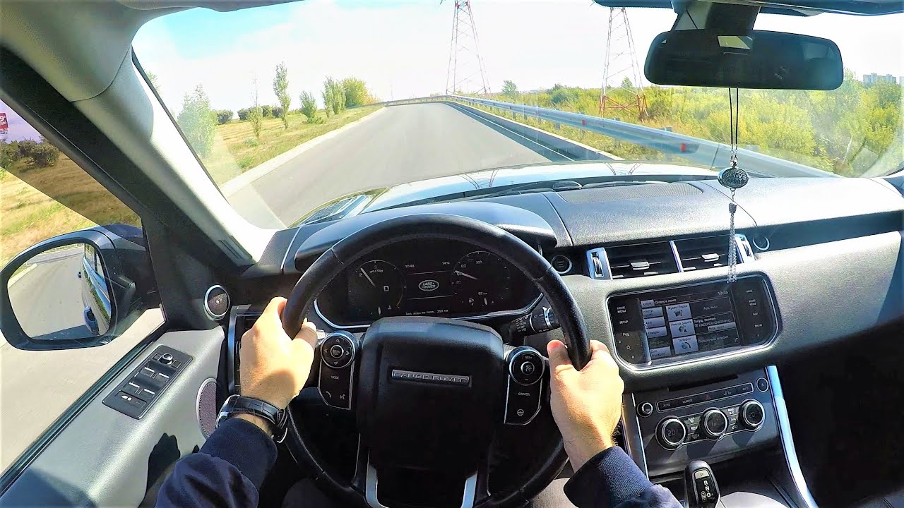 2014 Range Rover Sport - POV Test Drive, acceleration 0-100 km/h