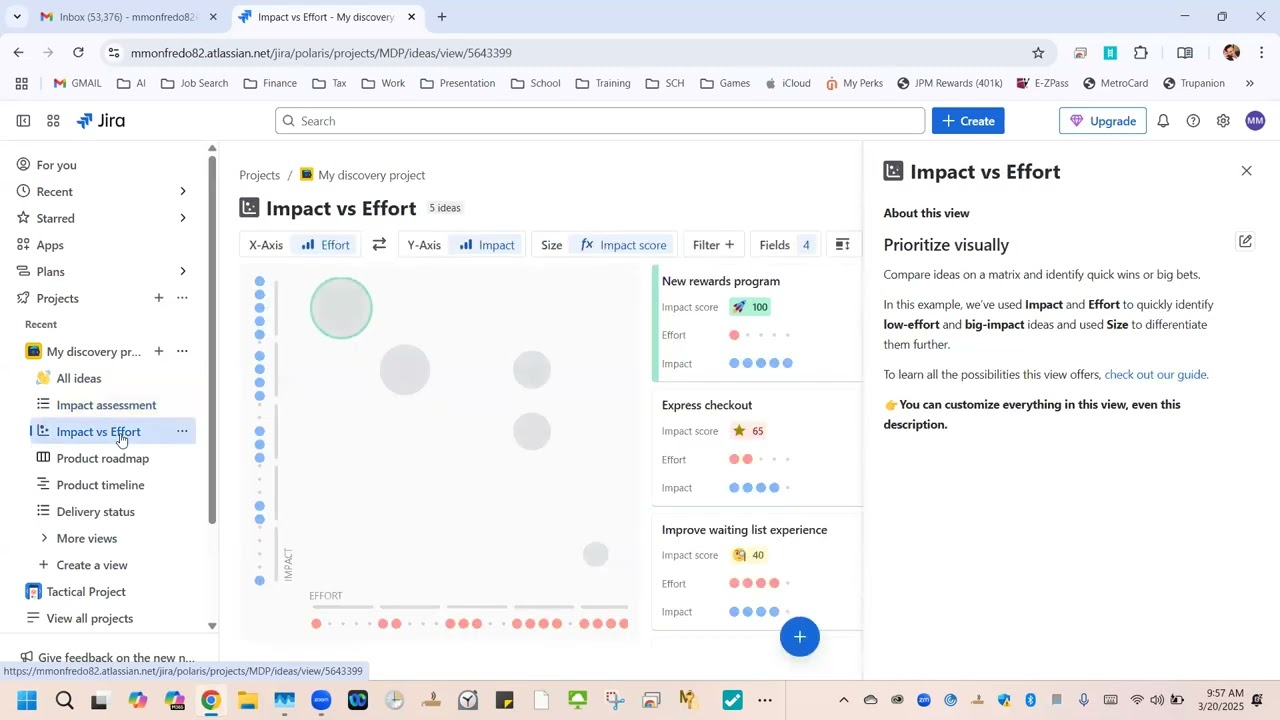 Jira Demo - Product Discovery Review