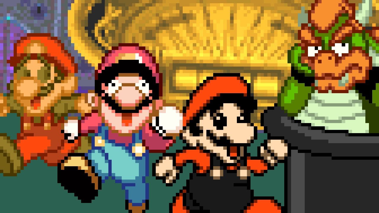 ¡Regresa del futuro, Mario! (o Mario's Time Machine SURREALISTA!) 👨‍🔧🎩⏰ | ANIMACIÓN / PARODIA